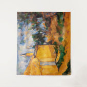 Tenture Paul Cezanne - La Cabane de Jourdan (Devant)