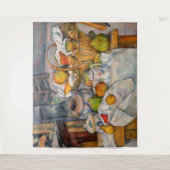 Tenture Paul Cezanne - La vie morte avec panier (Devant)
