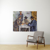 Tenture Paul Cezanne - Les Joueurs De Cartes (En situation (horizontale))