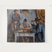 Tenture Paul Cezanne - Les Joueurs De Cartes (Devant (Horizontal))