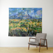Tenture Paul Cezanne - Mont Sainte-Victoire (En situation (horizontale))