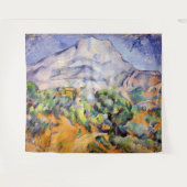 Tenture Paul Cezanne - Mont Sainte-Victoire, Route de la T (Devant (Horizontal))