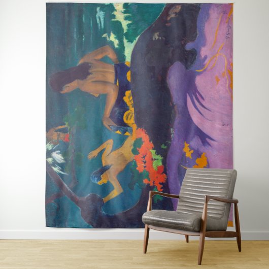 Tenture Paul Gauguin - By the Sea / Fatata te Miti (En situation)