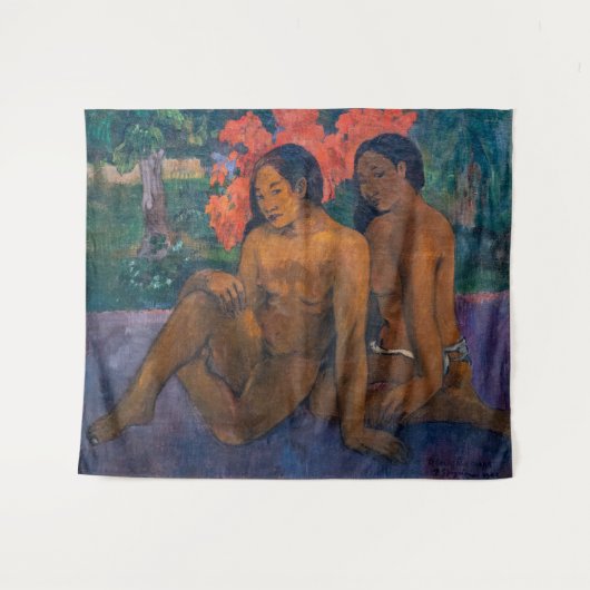 Tenture Paul Gauguin - Et l'or de leur corps (Devant (Horizontal))
