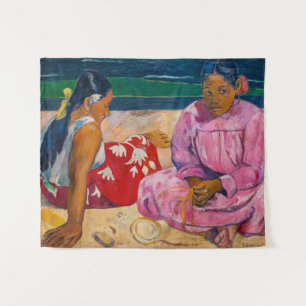 Tenture Paul Gauguin - Femmes de Tahiti sur la plage
