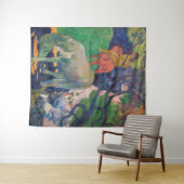 Tenture Paul Gauguin - Le Cheval Blanc (En situation (horizontale))
