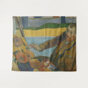 Tenture Paul Gauguin Vincent van Gogh peinture tournesols