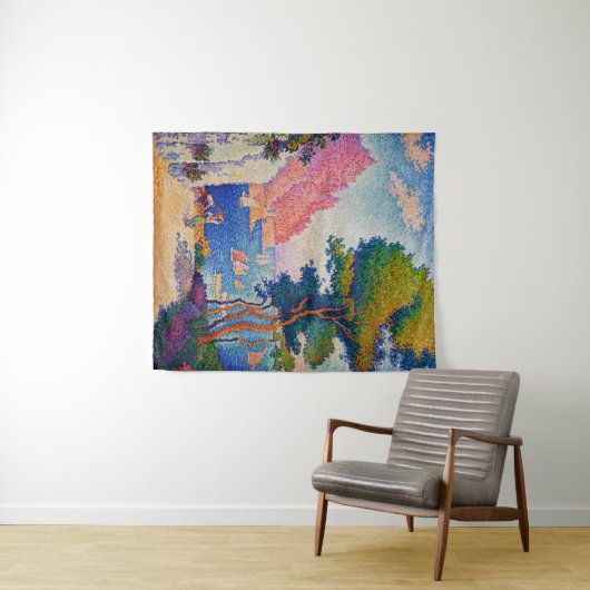 Tenture Paul Signac - Capo di Noli (En situation (horizontale))