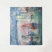 Tenture Paul Signac - Entrée du port de La Rochelle (Devant)