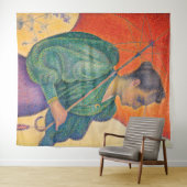 Tenture Paul Signac - Femme avec un parasol (En situation (horizontale))