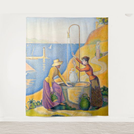Tenture Paul Signac - Femmes au puits (Devant)