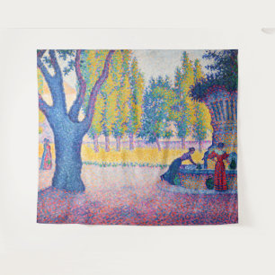 Tenture Paul Signac - Fontaine des Lices, Saint-Tropez