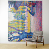 Tenture Paul Signac - Fontaine des Lices, Saint-Tropez (En situation)