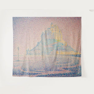 Tenture Paul Signac - Mont Saint Michel, Brume et Soleil