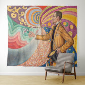 Tenture Paul Signac - Portrait de M Felix Feneon, Opus 217 (En situation (horizontale))