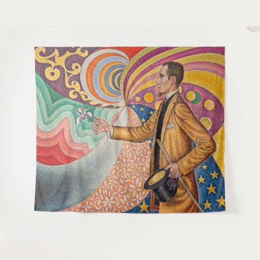Tenture Paul Signac - Portrait de M Felix Feneon, Opus 217 (Devant (Horizontal))