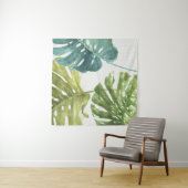 Tenture Paumes tropicales mélangées des verts | (En situation)