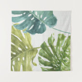 Tenture Paumes tropicales mélangées des verts | (Devant)