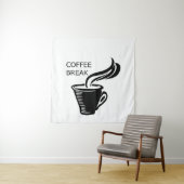 Tenture Pause café (En situation)