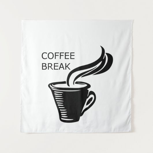 Tenture Pause café (Devant)