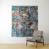 Tenture Pavonie | Francis Picabia | (En situation)