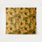 Tenture Pavot jaune (Devant (Horizontal))