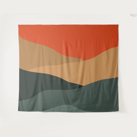 Tenture Paysage Abstrait (Devant (Horizontal))