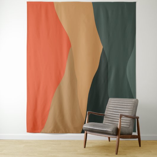 Tenture Paysage Abstrait (En situation)