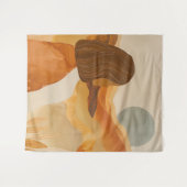 Tenture Paysage Abstrait de Boho (17) (Devant (Horizontal))