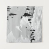 Tenture Paysage alpin : Snowy Fir Trees (Devant (Horizontal))