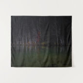 Tenture Paysage arboré au lac (Devant (Horizontal))