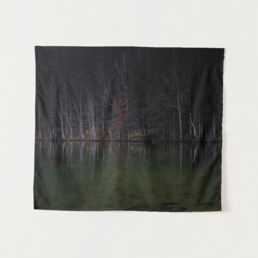 Tenture Paysage arboré au lac (Devant (Horizontal))