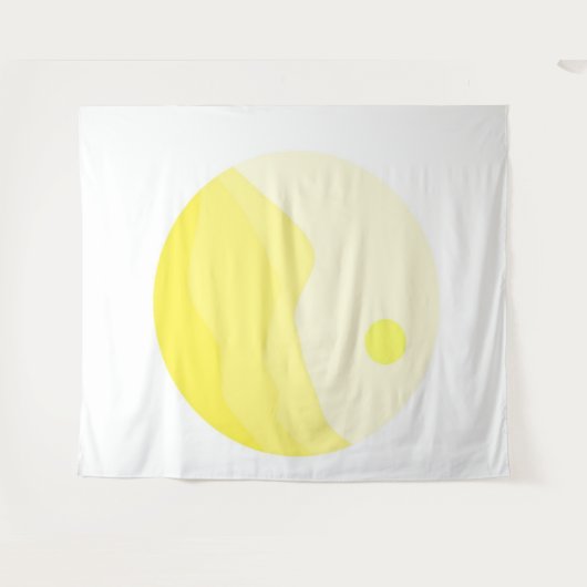 Tenture paysage art abstrait (Devant (Horizontal))