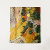 Tenture Paysage avec Maison et PloughmaVincent van Gogh (Devant)