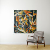Tenture paysage cubisme 2 (En situation)