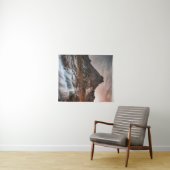 Tenture Paysage de la cascade Lofoten (En situation (horizontale))