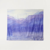 Tenture Paysage de la Vallée des Monts-fantômes (Devant (Horizontal))