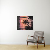 Tenture Paysage de palmier de noix de coco (En situation (horizontale))