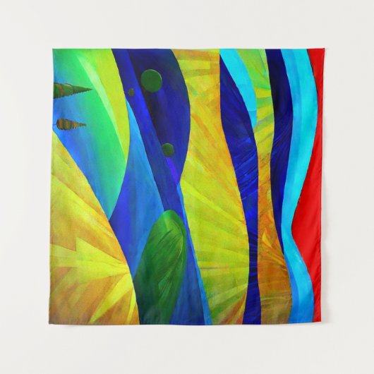 Tenture Paysage de Rainbow Imaginaire Hills (Devant (Horizontal))