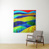 Tenture Paysage de Rainbow Imaginaire Hills (En situation)