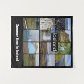 Tenture Paysage d'été islandais (Devant (Horizontal))
