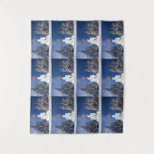 Tenture Paysage d'hiver de Noël (Devant)