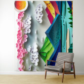 Tenture Paysage du papier (En situation)