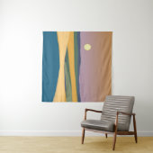 Tenture Paysage lunaire (En situation (horizontale))