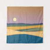 Tenture Paysage lunaire (Devant)