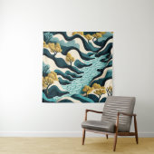 Tenture Paysage moderne (En situation)