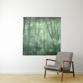 Tenture Paysage monochrome parc naturel, automne, dos (En situation)