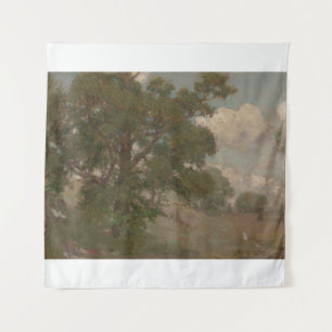Tenture Paysage pastoral Louis Loeb (Américain, 1866-1909)