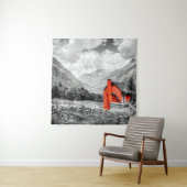 Tenture Paysage rural Photographie noir et blanc (En situation)