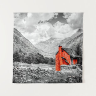 Tenture Paysage rural Photographie noir et blanc